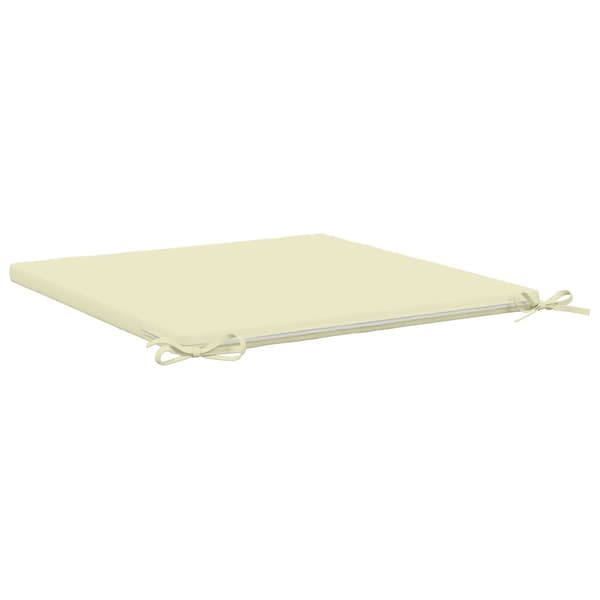 1-delad Sittdyna SOEST 100% Polyester Gräddvit 70 x 70 x 3 cm