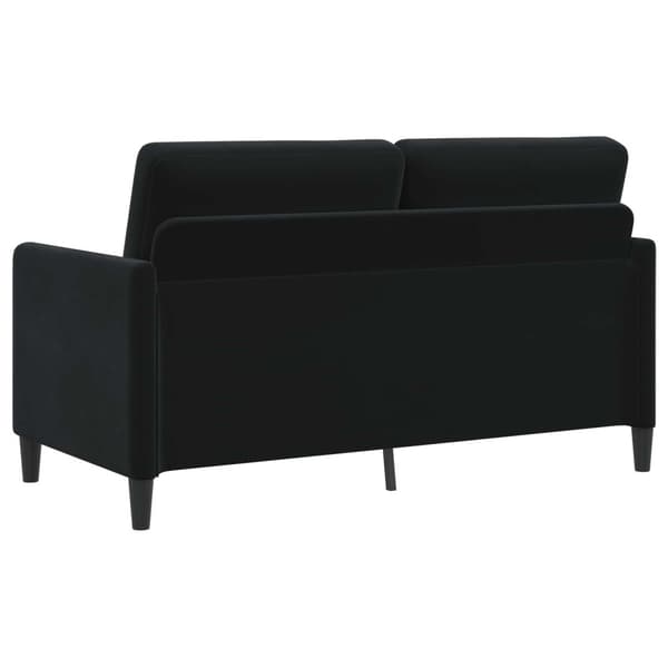 Soffa med förvaring Svart 152 x 78 x 87 cm Polyester