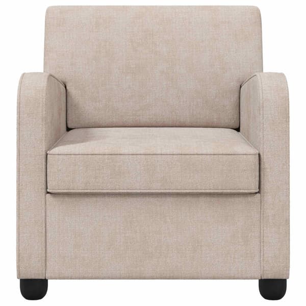 Fåtölj Beige Chenille