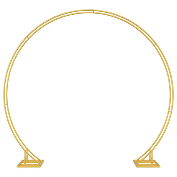 Bröllopsbåge Guld 220 x 45 x 200 cm Stål