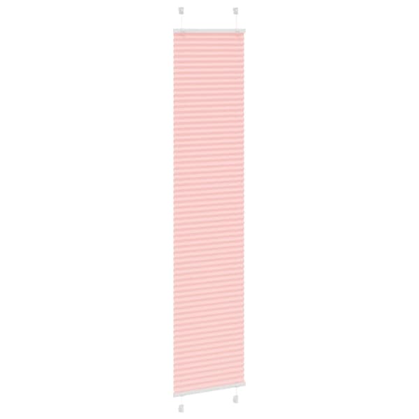 Plisserad persienn rosa 40x200cm tyg bredd 39,4cm polyester