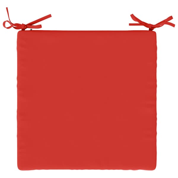 4-delade Sittdynor SOEST 4 st 100% Polyester Röd 40 x 40 x 5 cm