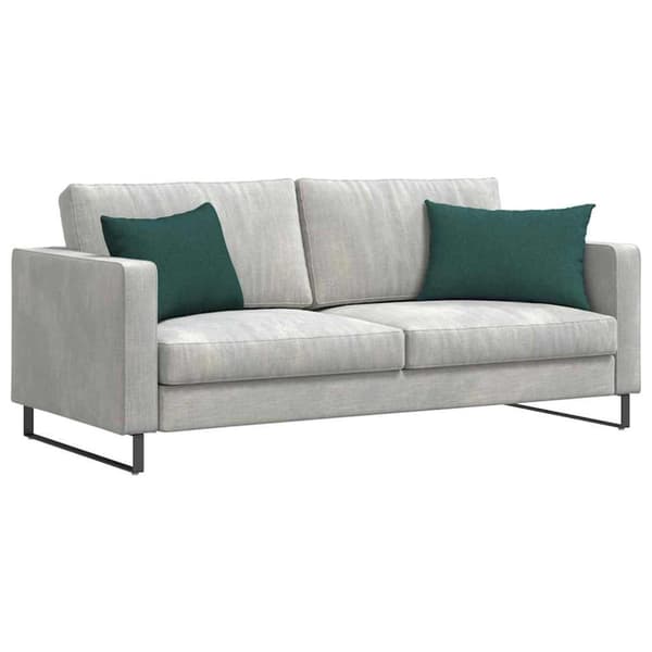 Sofakuddar 2 pcs Mörkgrön 60 x 40 cm tyg