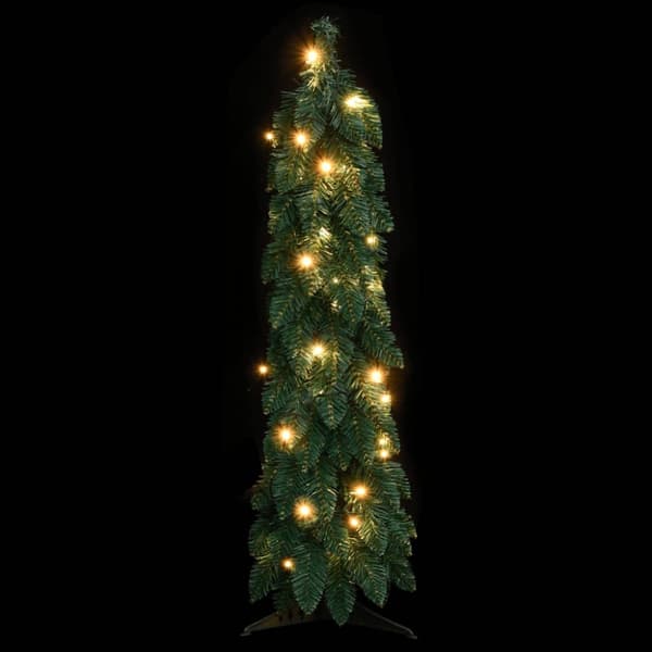 Belyst plastgran med 45 LEDs 90 cm