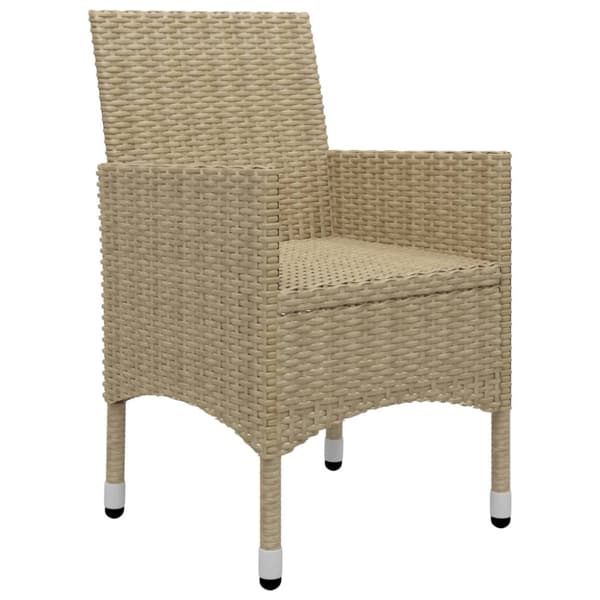 Matgrupp för trädgården 11 delar beige