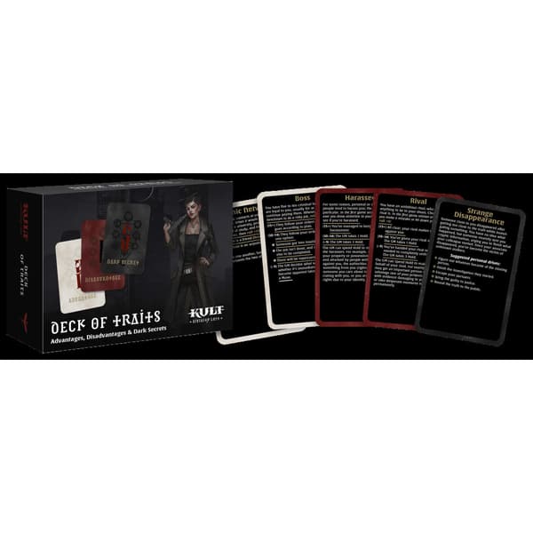 Deck of Traits for KULT: Divinity Lost (bok)