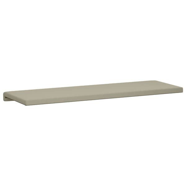Bänk kudde Texturerad Sammet Sand Djup 35 cm