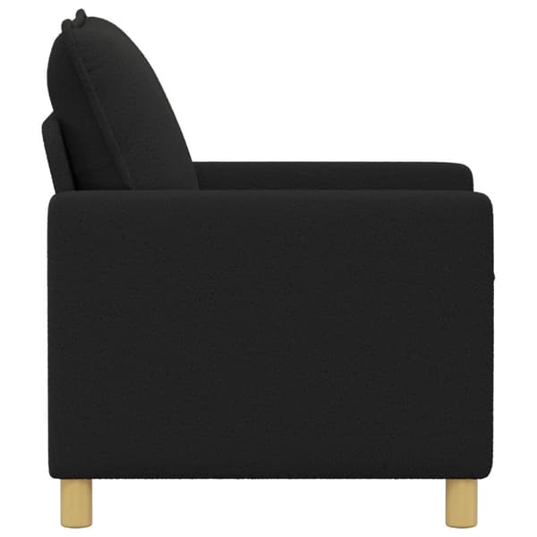 Soffa Svart 76 x 81 x 87,5 cm Tyg