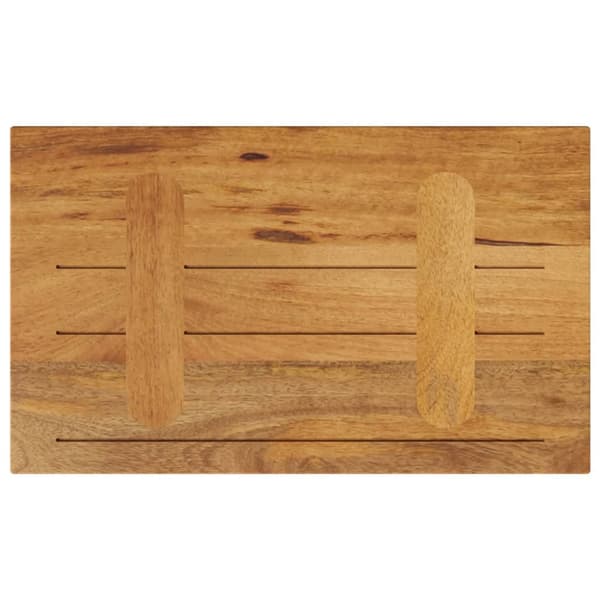 Bordsskiva 60x40x2,5 cm rektangulär massivt mango-trä