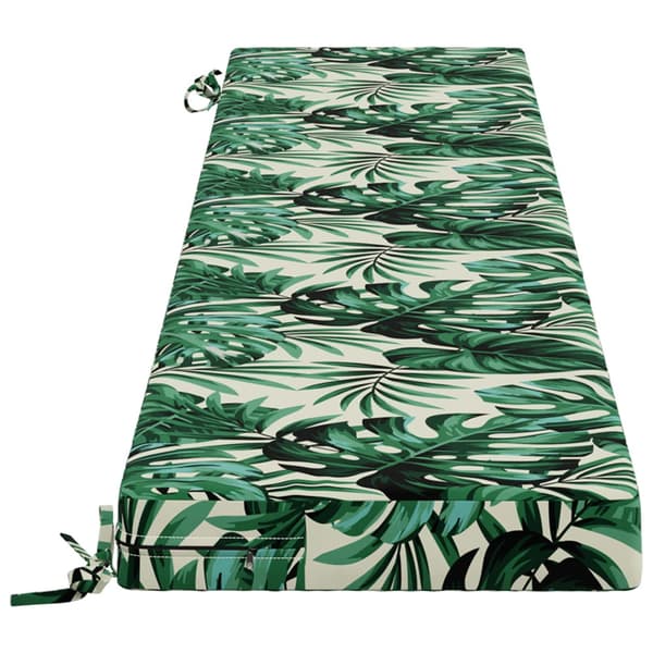 2-delade Bänk Kuddar SOEST 2 st 100% Polyester Bladmönster