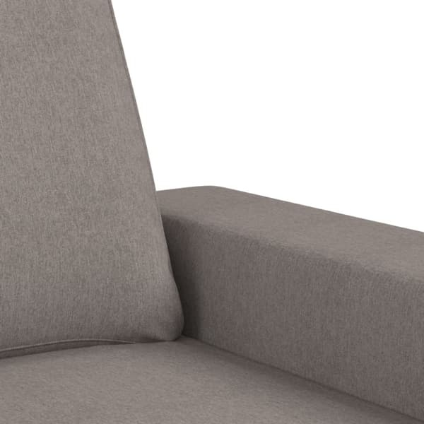 2-sitssoffa taupe 120 cm tyg