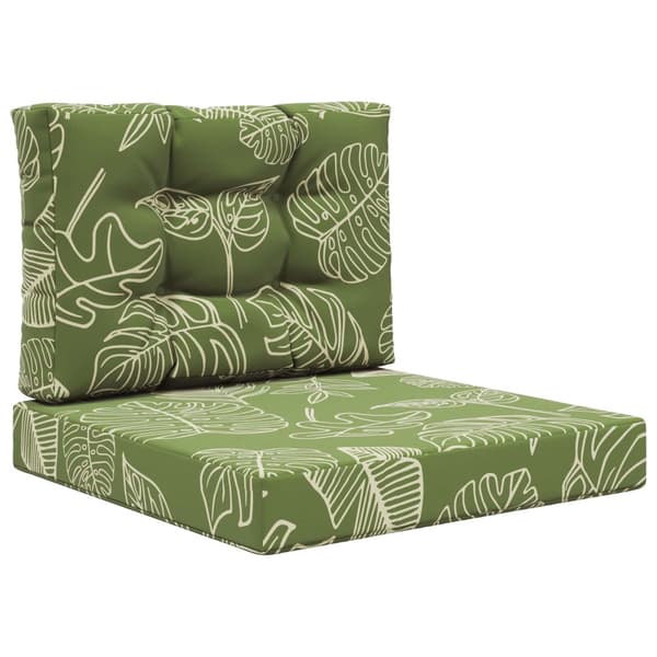 Utomhus Soffa Kudde 2 pcs Bladdesign Polyester