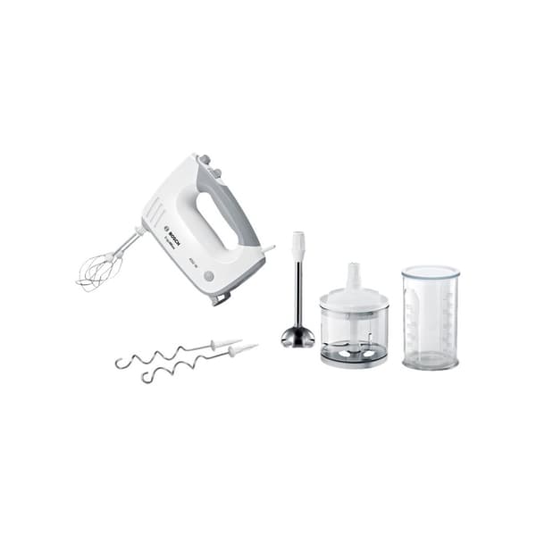 Bosch ErgoMixx MFQ36480 - handmixer - vit / grå
