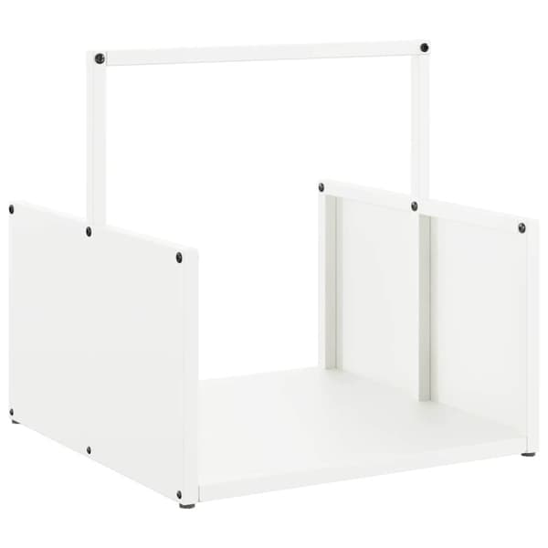Vedställ vit 40x40x40 cm kallvalsat stål