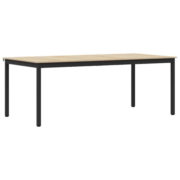 Matbord 2 pcs 200 x 100 x 75 cm Konstruerat trä