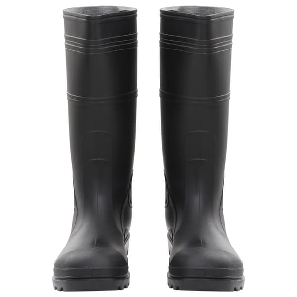 Regnstövlar svart strl 46 PVC