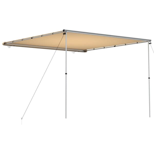 Husvagnsmarkis 3x3x2,15 m beige