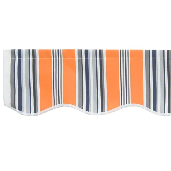 Markisvalance Flerfärgsdesign 230 x 20 cm Kanvas