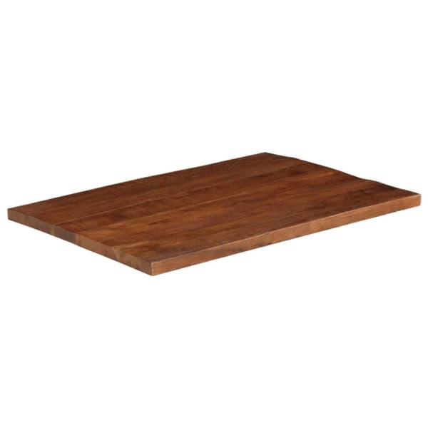 Bordsskiva 90x80x2,5 cm rektangulär massivt återvunnet trä