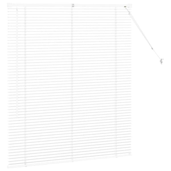 Persienner Vit 130 x 110 cm Aluminium