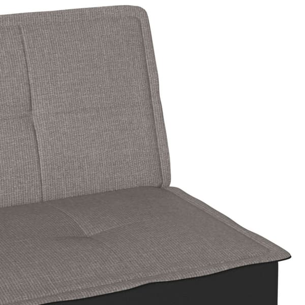 Bäddsoffa taupe tyg
