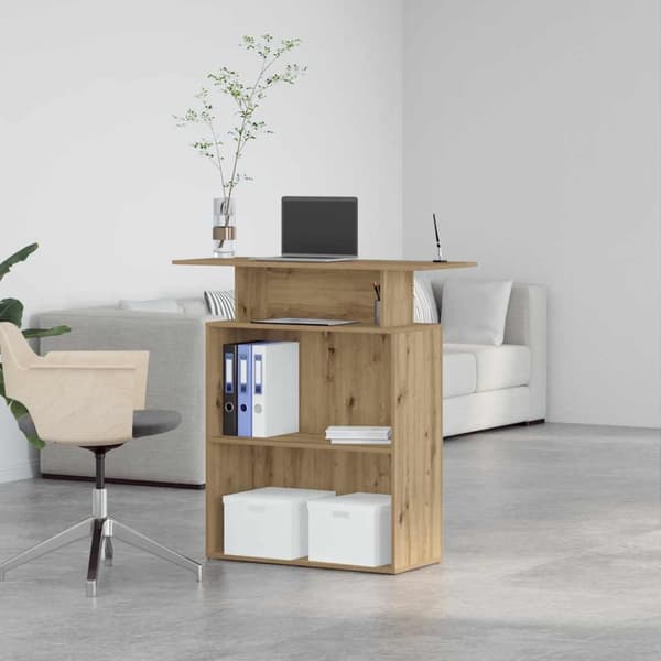 Receptionsdisk artisan ek 100x40x104 cm konstruerat trä