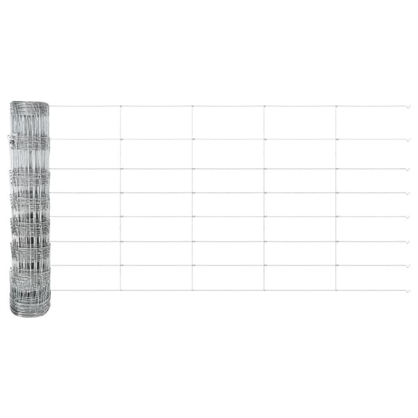 Stängselstolpe Galvaniserad 100 x 0,8 m Stål