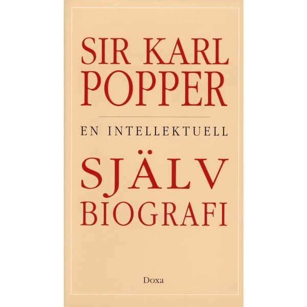 En intellektuell självbiografi (häftad)