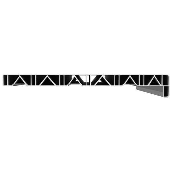 Fönsterbräda Vit 100 x 30 x 4,5 cm PVC