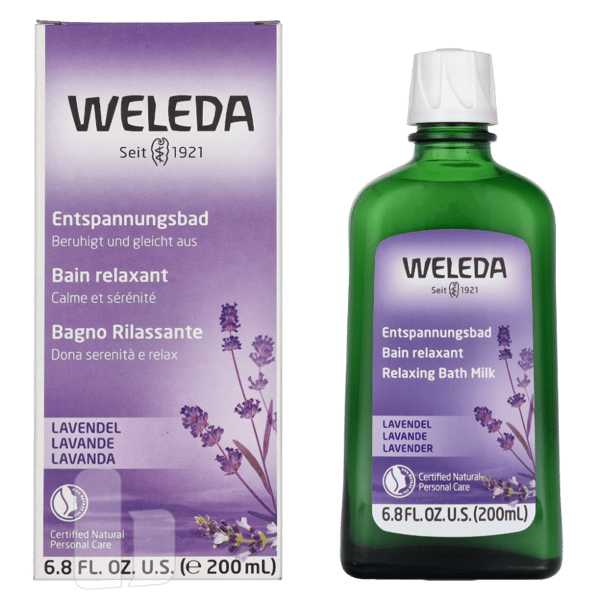 Weleda Lavender Relaxing Bath Milk 200 ml Dam