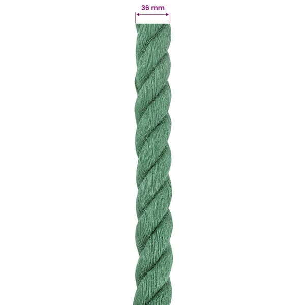 Juterep Grön 100% Tossa jute