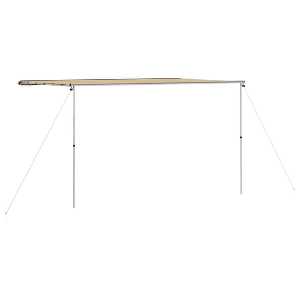 Husvagnsmarkis 4x2,5x2,15 m beige