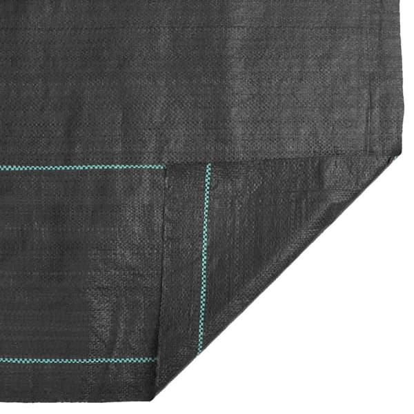 Ogräsmatta svart 1,5x10 m PP