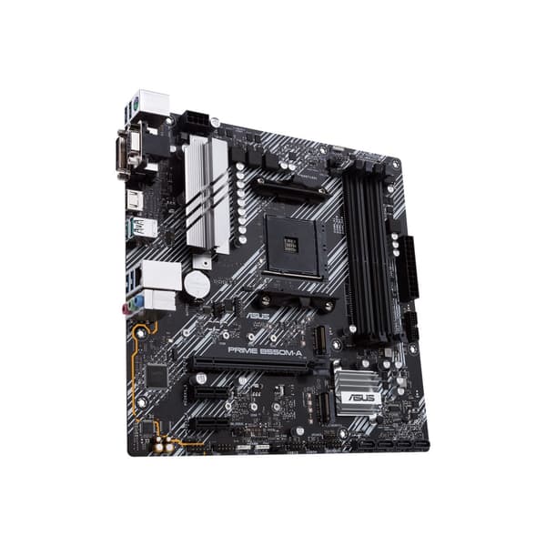 ASUS PRIME B550M-A - moderkort - micro ATX - Socket AM4 - AMD B550