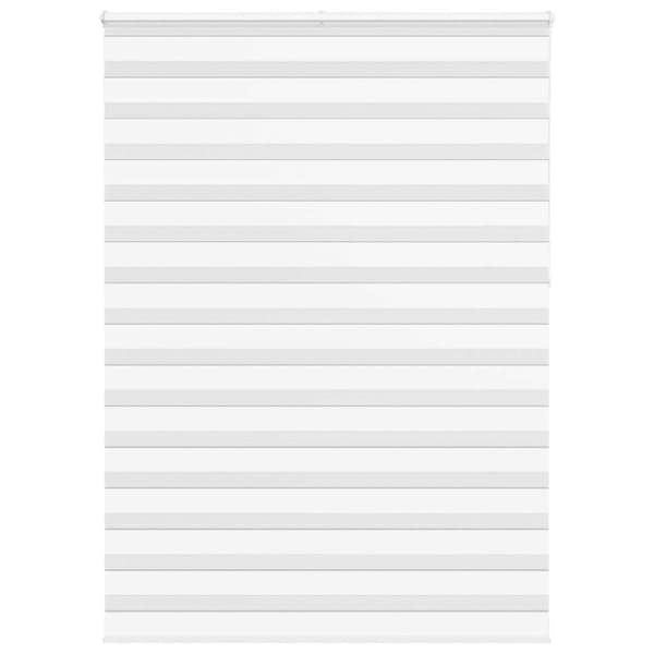 Rullgardin zebra vit 160x230 cm tyg bredd 155,9 cm polyester