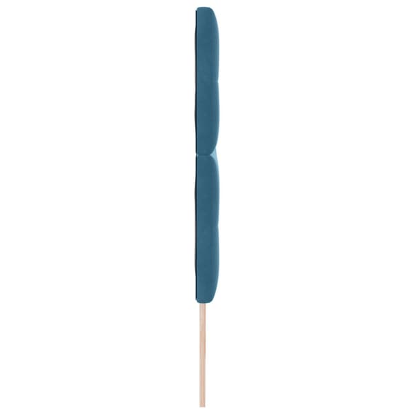 Huvudgavel Mörkblå 180 cm Sammet