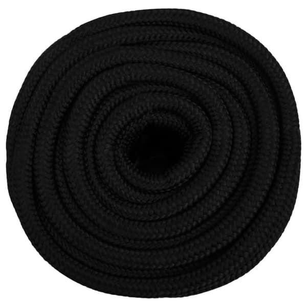 Rep svart 18 mm 50 m polyester