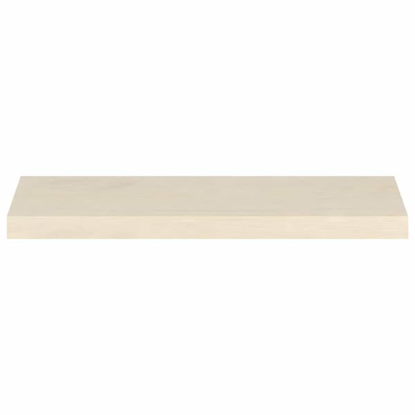 Trappsteg 4 st 80 x 25 x 2 cm Vit Massivt Ekträ