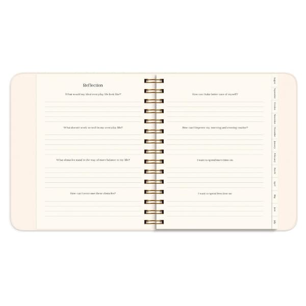 Kalender Life Planner Flowers A5 26/27