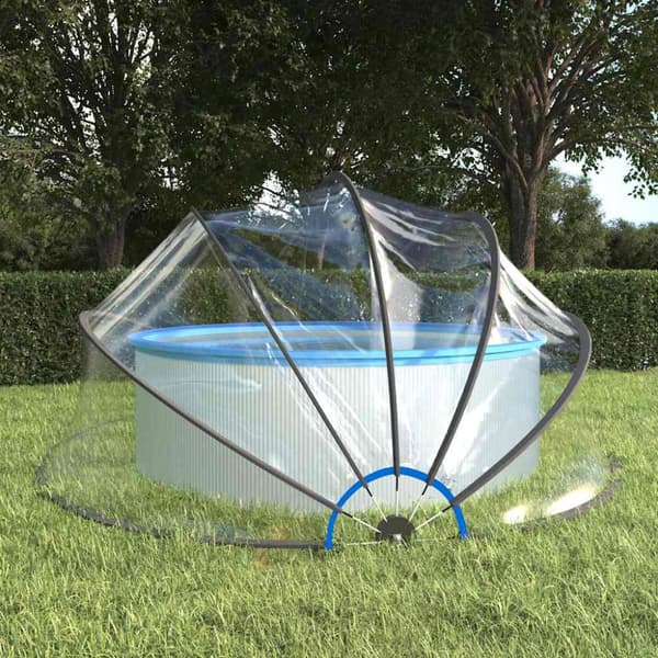 Poolkupol 500x250 cm