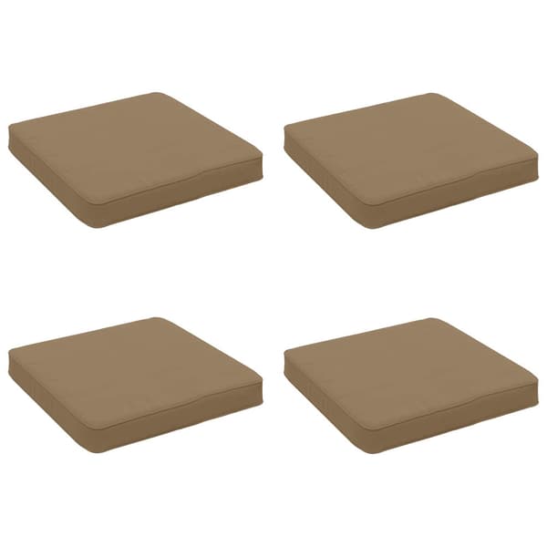 4-delade Sittdynor VUGHT 4 st 100% Polyester Taupe