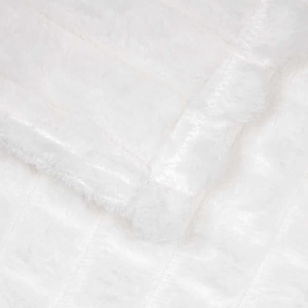 Filtar 6 pcs Vit 240 x 220 cm Fleece