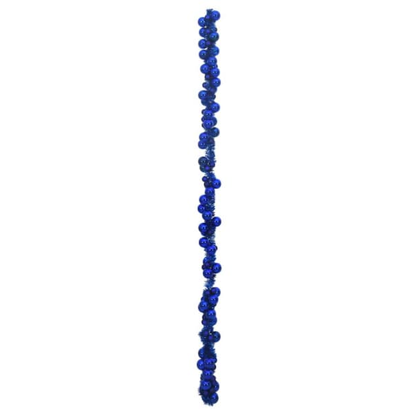 Julkulagirland Blå 186 cm Polystyren