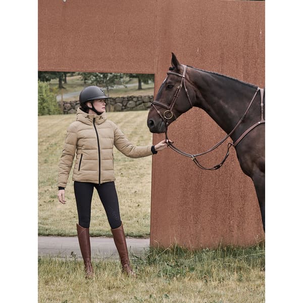 Idun Vinterjacka Beige XL Valnöt
