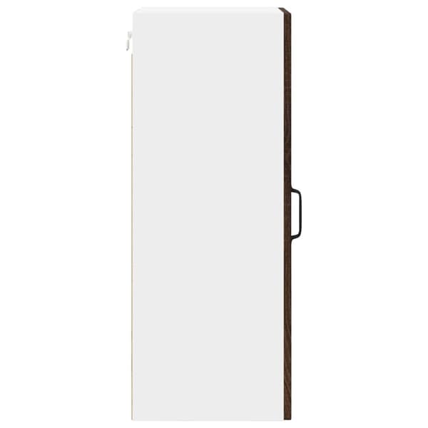 Köksskåp Lucca 2 pcs Brun ek 30 x 31 x 80 cm Konstruerat trä