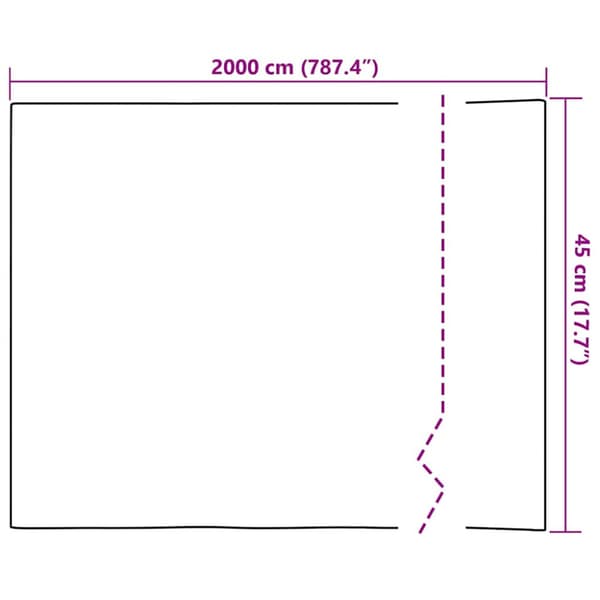 Statisk Reflekterande Solfönsterfilm Silver 45 x 2000 cm PVC