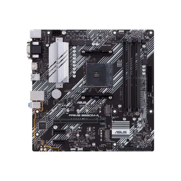 ASUS PRIME B550M-A - moderkort - micro ATX - Socket AM4 - AMD B550