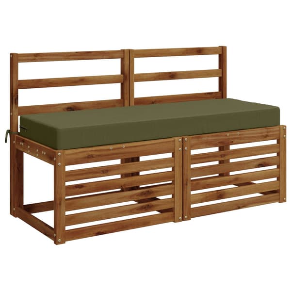 Sittkudde SOEST 100% Polyester Olivgrön 120 x 40 x 10 cm