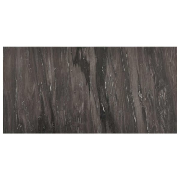 Golvplankor 55 pcs Mörkgrå 5,11 m² PVC