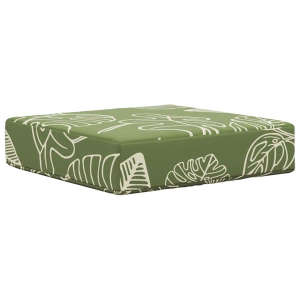 Utomhus sitskudde Gröna Blad 40 x 40 x 8 cm 100% Polyester